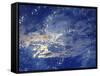 Stars in the Solar System-Chris Rogers-Framed Stretched Canvas