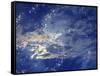 Stars in the Solar System-Chris Rogers-Framed Stretched Canvas