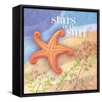 Stars in the Surf-Nancy Archer-Framed Stretched Canvas