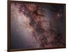 Stars, Nebulae and Dust Clouds around the Center of the Milky Way-null-Framed Photographic Print