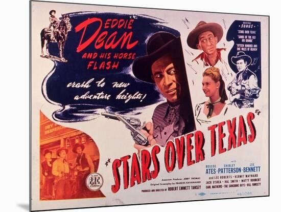 Stars Over Texas, 1946-null-Mounted Art Print