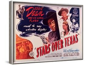 Stars Over Texas, 1946-null-Framed Art Print