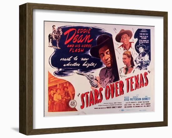 Stars Over Texas, 1946-null-Framed Art Print