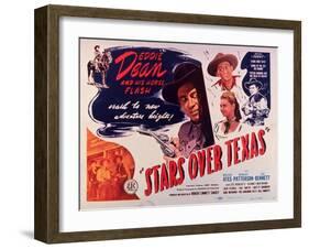 Stars Over Texas, 1946-null-Framed Art Print