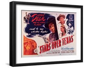 Stars Over Texas, 1946-null-Framed Art Print