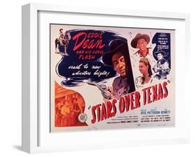 Stars Over Texas, 1946-null-Framed Art Print