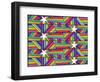 Stars Stripes B-Howie Green-Framed Giclee Print