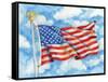 Stars & Stripes Forever-Paul Brent-Framed Stretched Canvas