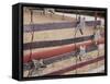 Stars & Stripes-Sisa Jasper-Framed Stretched Canvas