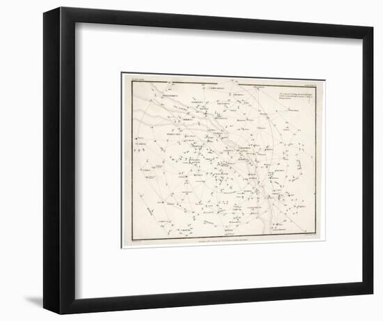 Stars Visible in Great Britain-null-Framed Art Print