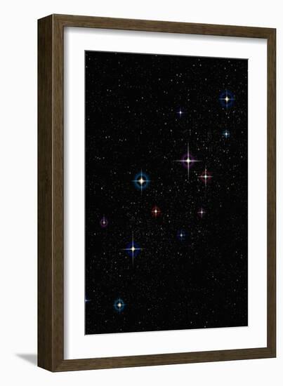 Stars-null-Framed Giclee Print