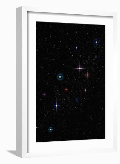 Stars-null-Framed Giclee Print