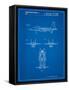 Starscream Transformer Patent-Cole Borders-Framed Stretched Canvas