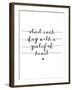 Start Each Day With A Grateful Heart-Brett Wilson-Framed Art Print