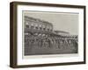 Start for the Cyclists' Ten-Mile Race at Kennington Oval-null-Framed Giclee Print