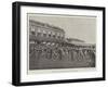 Start for the Cyclists' Ten-Mile Race at Kennington Oval-null-Framed Giclee Print