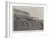 Start for the Cyclists' Ten-Mile Race at Kennington Oval-null-Framed Giclee Print