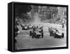 Start of 1961 Monaco Grand Prix, Stirling Moss in Car 20, Lotus 18 Who Won the Race-null-Framed Stretched Canvas