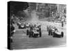 Start of 1961 Monaco Grand Prix, Stirling Moss in Car 20, Lotus 18 Who Won the Race-null-Stretched Canvas