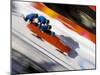 Start of a 4-Man Bobsled Team in Action, Torino, Italy-Chris Trotman-Mounted Premium Photographic Print