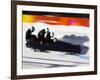 Start of a 4-Man Bobsled Team in Action, Torino, Italy-Chris Trotman-Framed Photographic Print