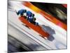 Start of a 4-Man Bobsled Team in Action, Torino, Italy-Chris Trotman-Mounted Photographic Print