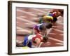 Start of a Mens 100M Race-Paul Sutton-Framed Photographic Print