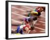 Start of a Mens 100M Race-Paul Sutton-Framed Photographic Print