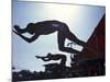 Start of Men's Swim Race, Santa Clara , California, USA-Steven Sutton-Mounted Photographic Print