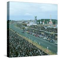 Start of the 1966 Le Mans 24 hours race-null-Stretched Canvas