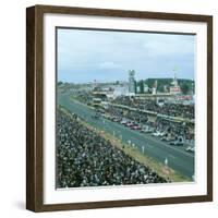 Start of the 1966 Le Mans 24 hours race-null-Framed Photographic Print