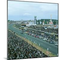 Start of the 1966 Le Mans 24 hours race-null-Mounted Photographic Print