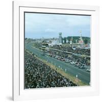 Start of the 1966 Le Mans 24 hours race-null-Framed Photographic Print