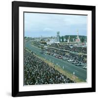 Start of the 1966 Le Mans 24 hours race-null-Framed Photographic Print