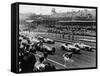 Start of the British Grand Prix, Aintree, Liverpool, 1955-null-Framed Stretched Canvas
