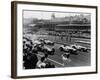 Start of the British Grand Prix, Aintree, Liverpool, 1955-null-Framed Photographic Print