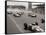 Start of the British Grand Prix at Siverstone, 1965-null-Framed Stretched Canvas