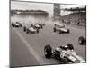 Start of the British Grand Prix at Siverstone, 1965-null-Mounted Premium Photographic Print
