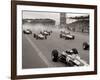 Start of the British Grand Prix at Siverstone, 1965-null-Framed Photographic Print