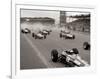 Start of the British Grand Prix at Siverstone, 1965-null-Framed Photographic Print