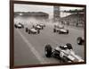 Start of the British Grand Prix at Siverstone, 1965-null-Framed Photographic Print