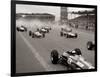 Start of the British Grand Prix at Siverstone, 1965-null-Framed Photographic Print