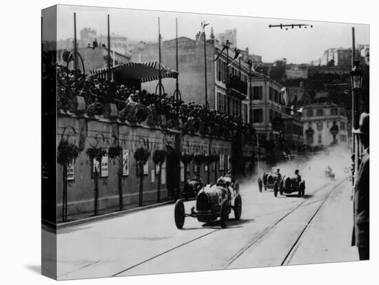 Start of the Inaugural Monaco Grand Prix, 1929-null-Stretched Canvas