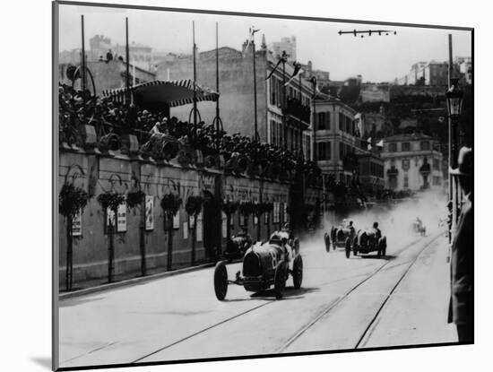 Start of the Inaugural Monaco Grand Prix, 1929-null-Mounted Photographic Print