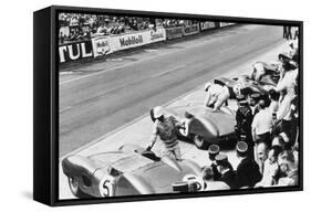 Start of the Le Mans 24 Hours, France, 1959-null-Framed Stretched Canvas