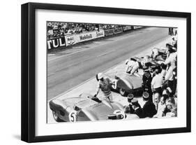 Start of the Le Mans 24 Hours, France, 1959-null-Framed Photo