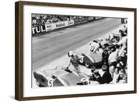 Start of the Le Mans 24 Hours, France, 1959-null-Framed Photo