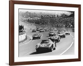 Start of the Le Mans 24 Hours, France, 1964-null-Framed Photographic Print