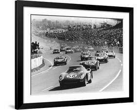 Start of the Le Mans 24 Hours, France, 1964-null-Framed Photographic Print