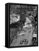 Start of the Monaco Grand Prix, 1964-null-Framed Stretched Canvas